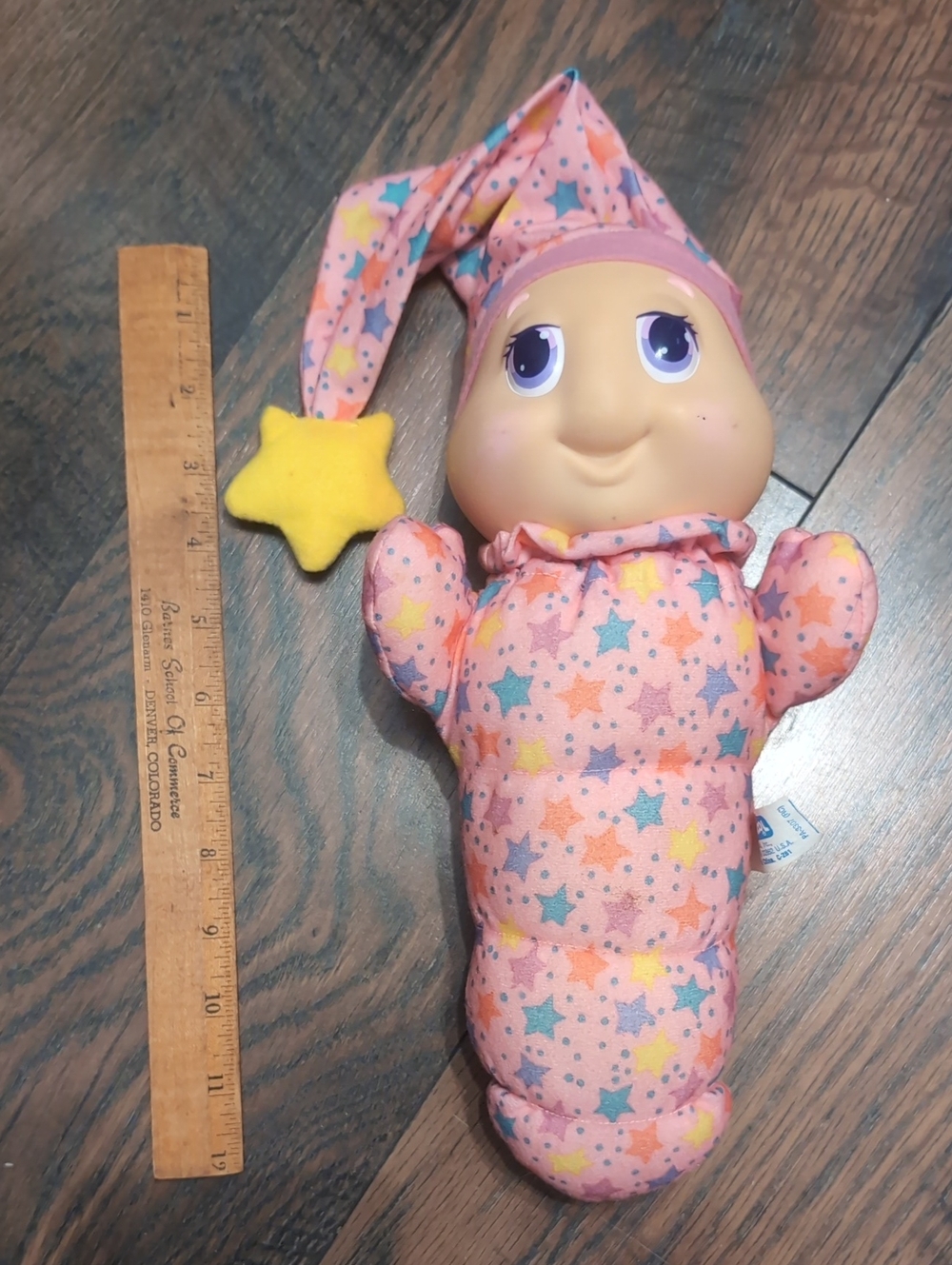 1988 Playskool Glo Worm Doll (Not Tested)